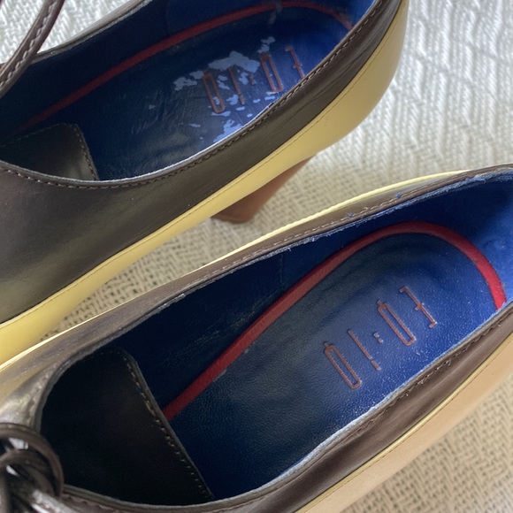 EQ-IQ Vintage Style Heels-size 7 - Picture 2 of 5